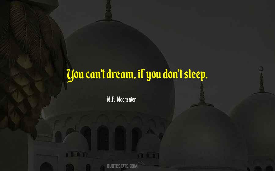 Dream Sleep Quotes #210124