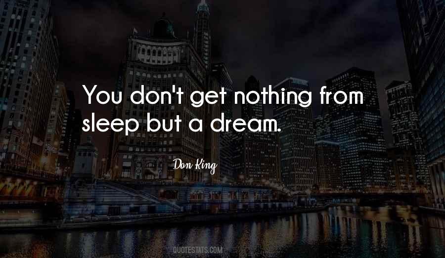 Dream Sleep Quotes #320895