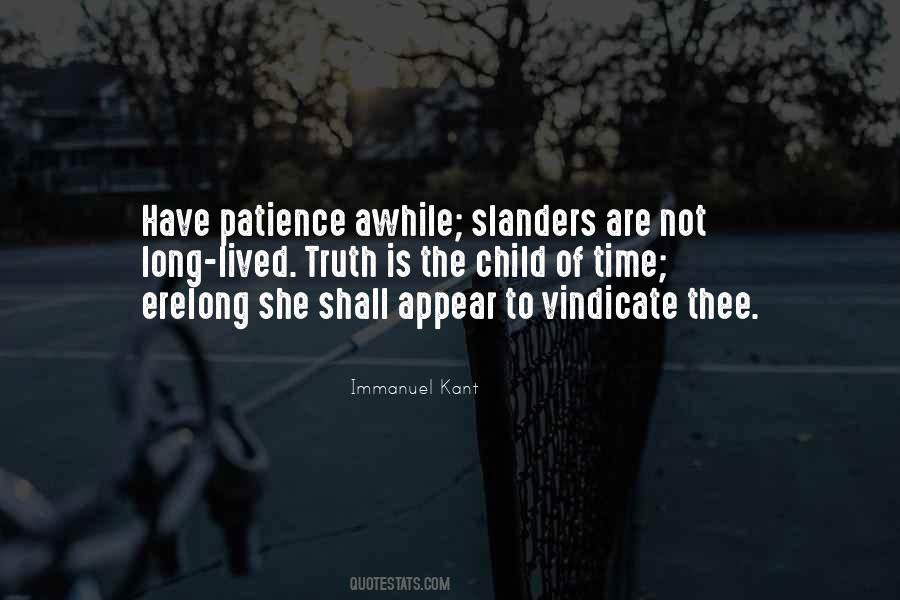 Patience Time Quotes #907112