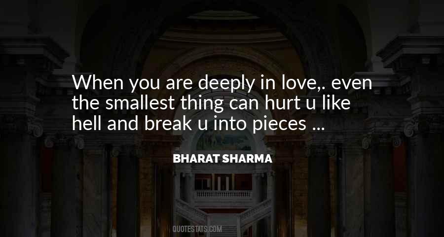Love Can Break You Quotes #103781