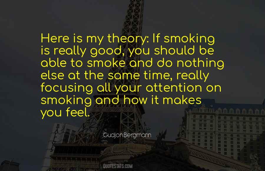 Good Smoking Quotes #1299812