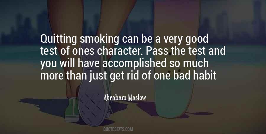 Good Smoking Quotes #1504367