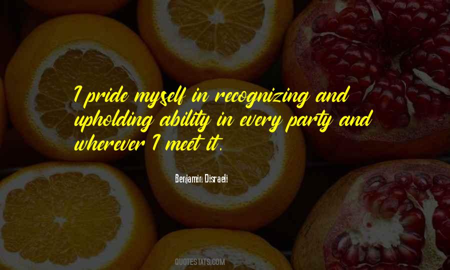 Pride In Myself Quotes #1485078