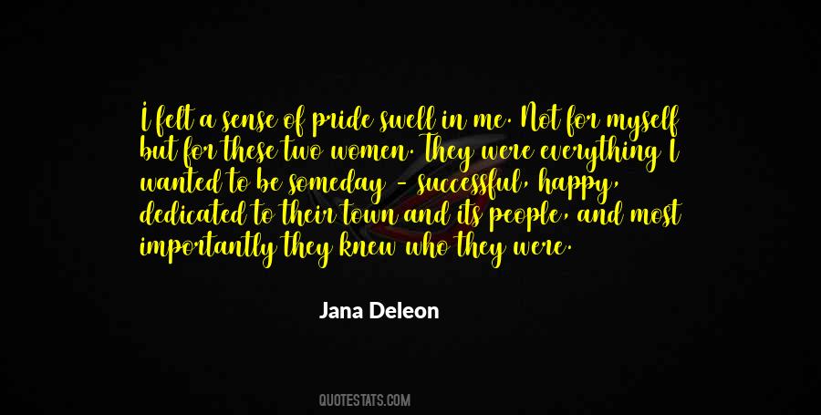 Pride In Myself Quotes #1839106