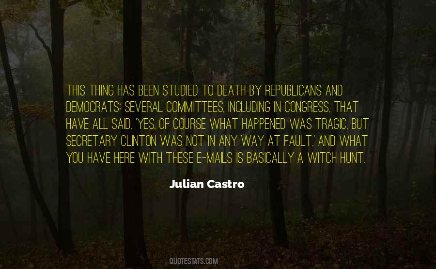 Quotes About The Witch Hunt #1167800