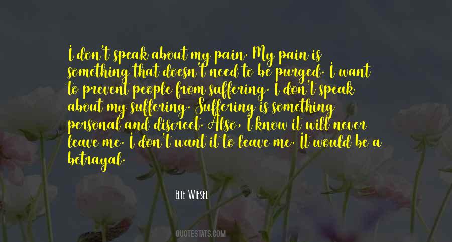 Personal Pain Quotes #1426211