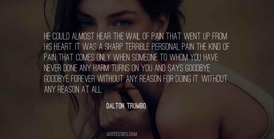 Personal Pain Quotes #872096