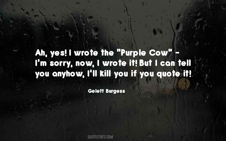 Quotes About The Purple #1546111