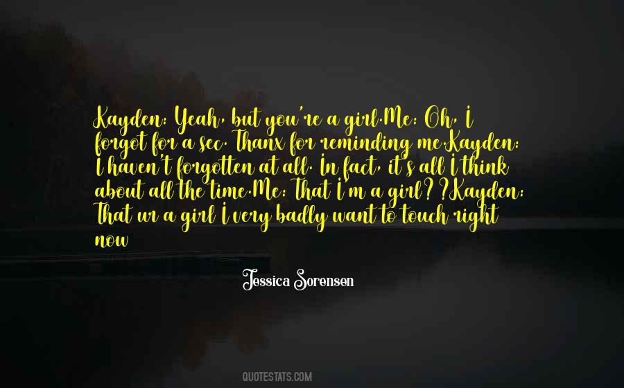 You Forgot All About Me Quotes #587623