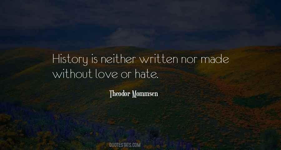 Love Without Hate Quotes #942828