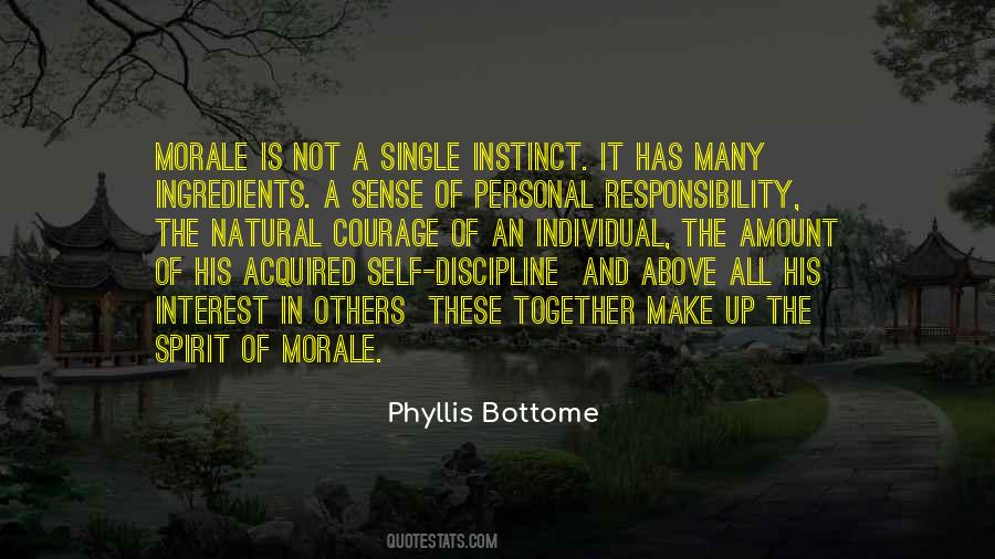 Responsibility And Discipline Quotes #1415712