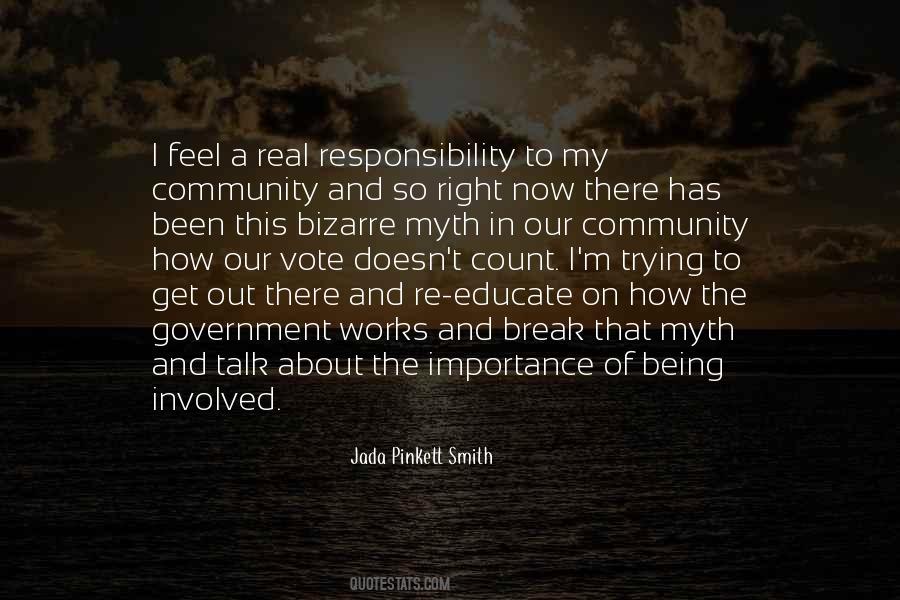 Community Importance Quotes #1614697