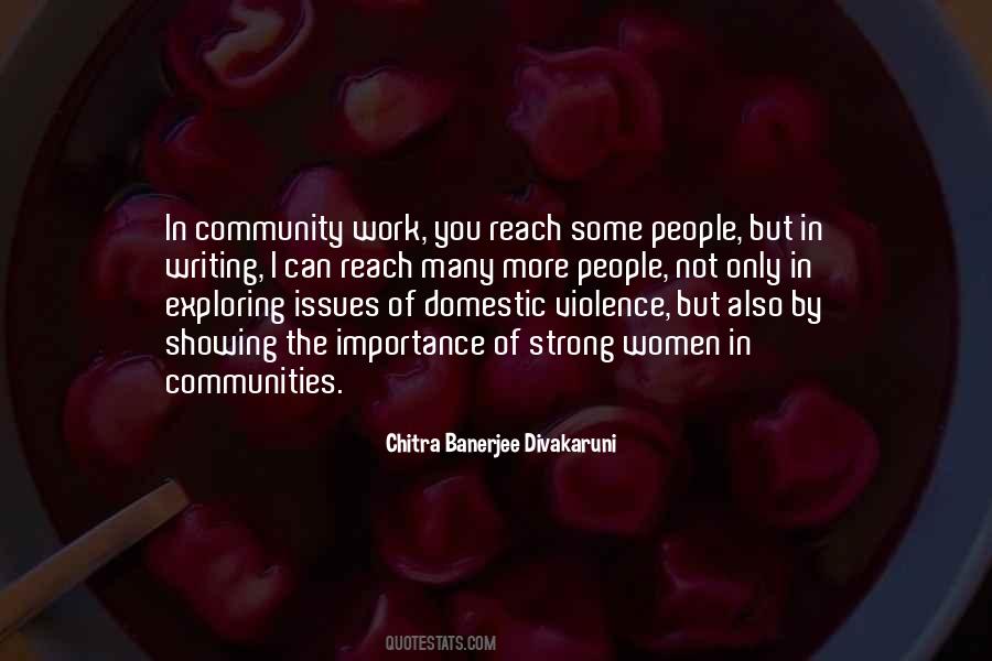 Community Importance Quotes #485297