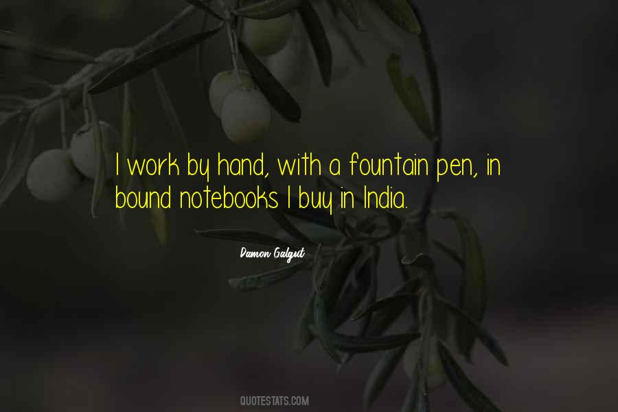 Quotes About The Fountain Pen #327279