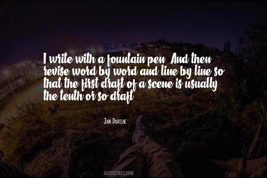 Quotes About The Fountain Pen #396886