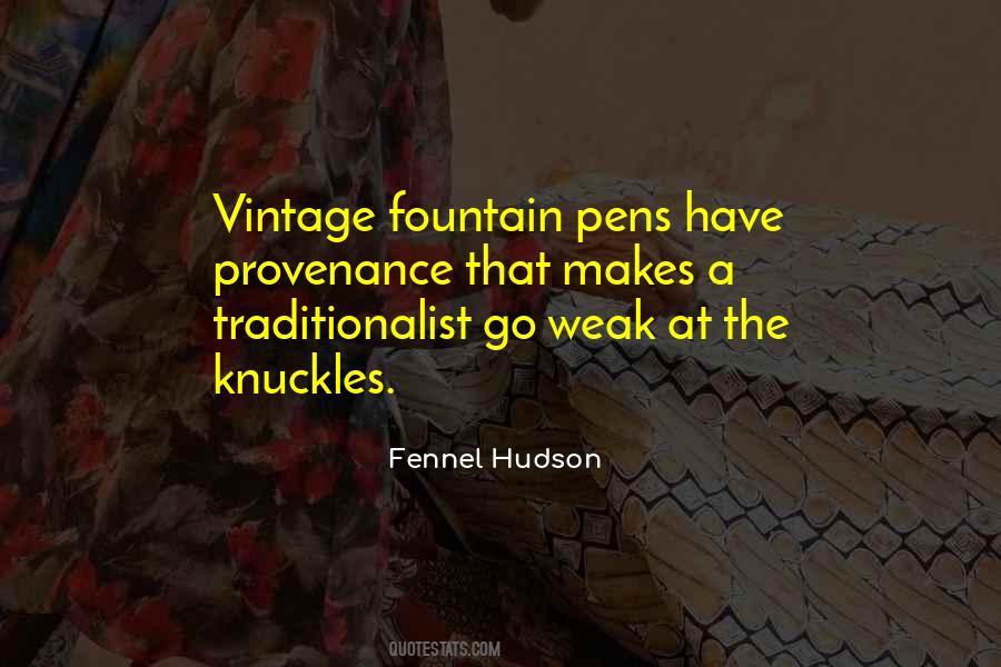 Quotes About The Fountain Pen #905935