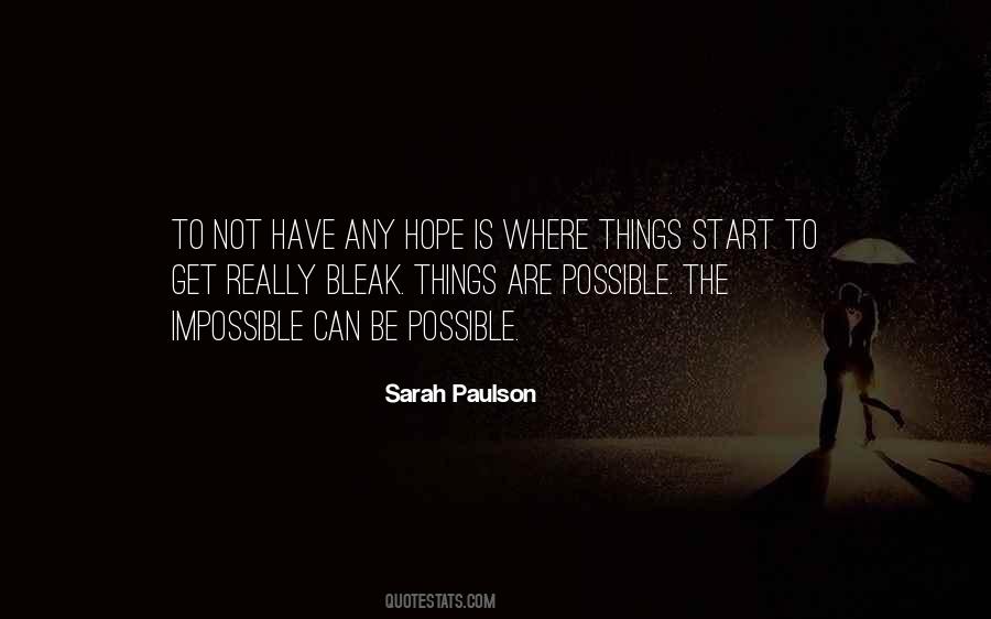 Impossible Can Be Possible Quotes #200795