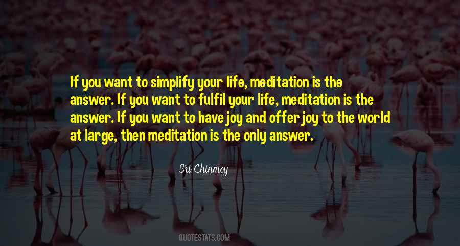 Joy Life Quotes #11617