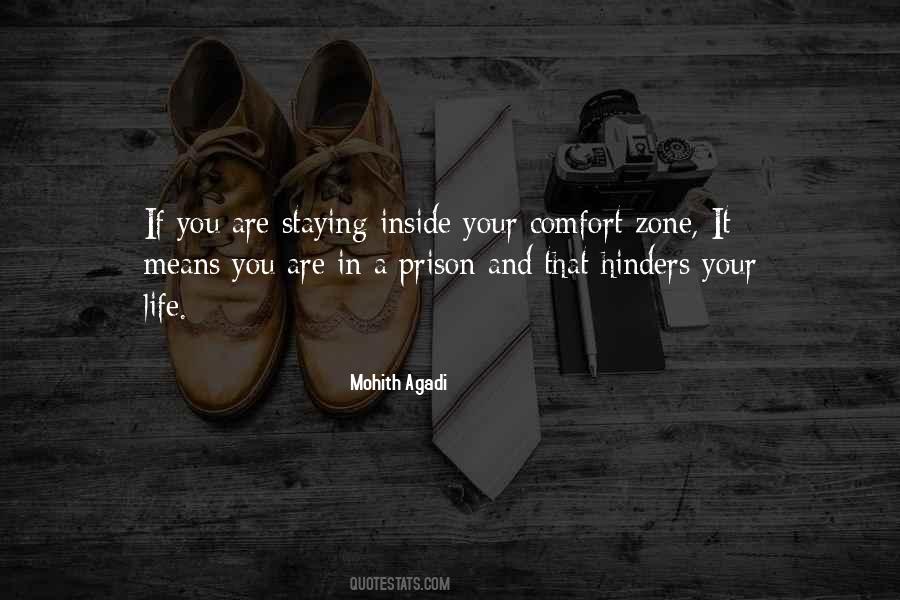 Quotes About Staying In Your Comfort Zone #192463