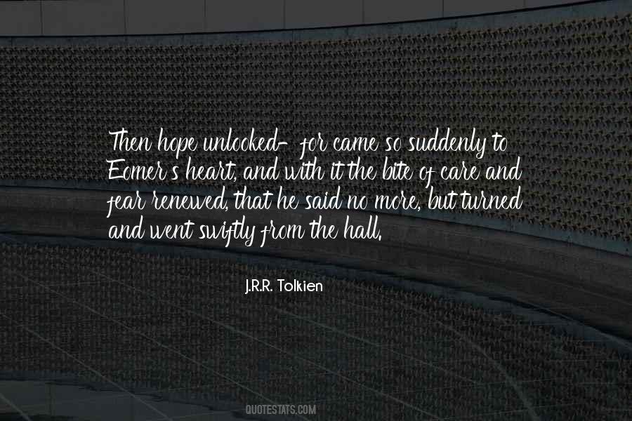 Sudden Fear Quotes #1062249