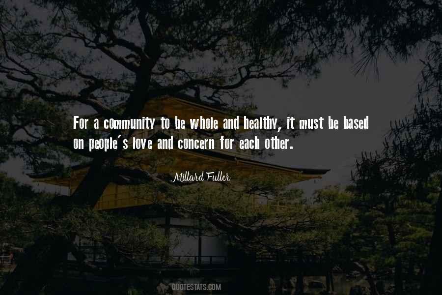 Quotes About Love And Community #163598