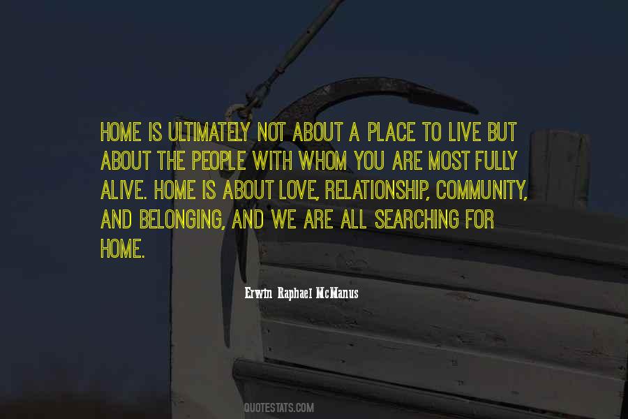Quotes About Love And Community #532627