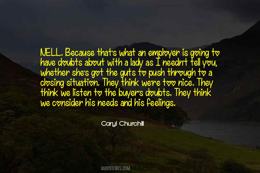 Consider The Feelings Of Others Quotes #1121091