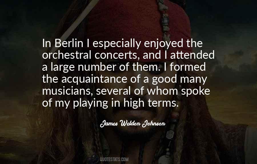 Quotes About Good Musicians #1372789