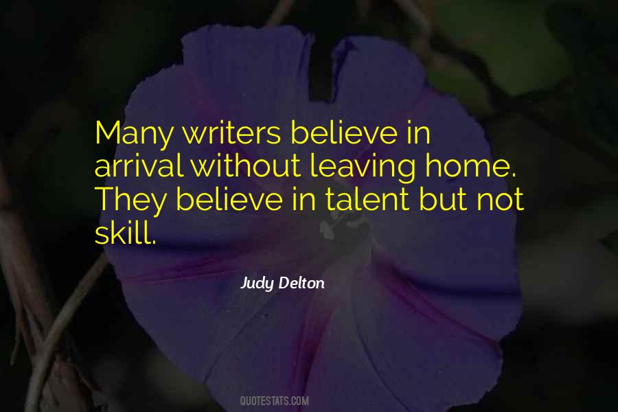 Quotes About Talent Or Skill #696582