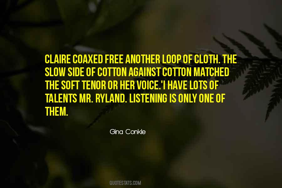 Soft Voice Quotes #1122531