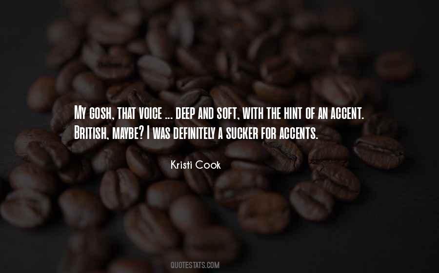 Soft Voice Quotes #742850
