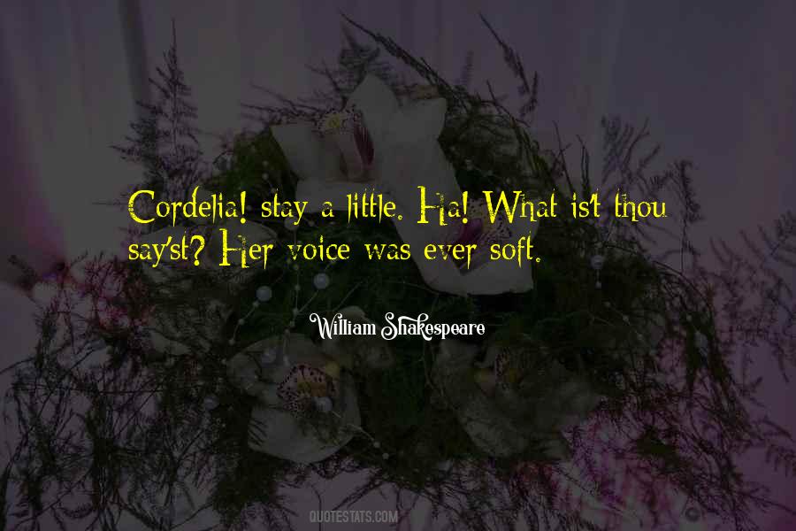 Soft Voice Quotes #824605