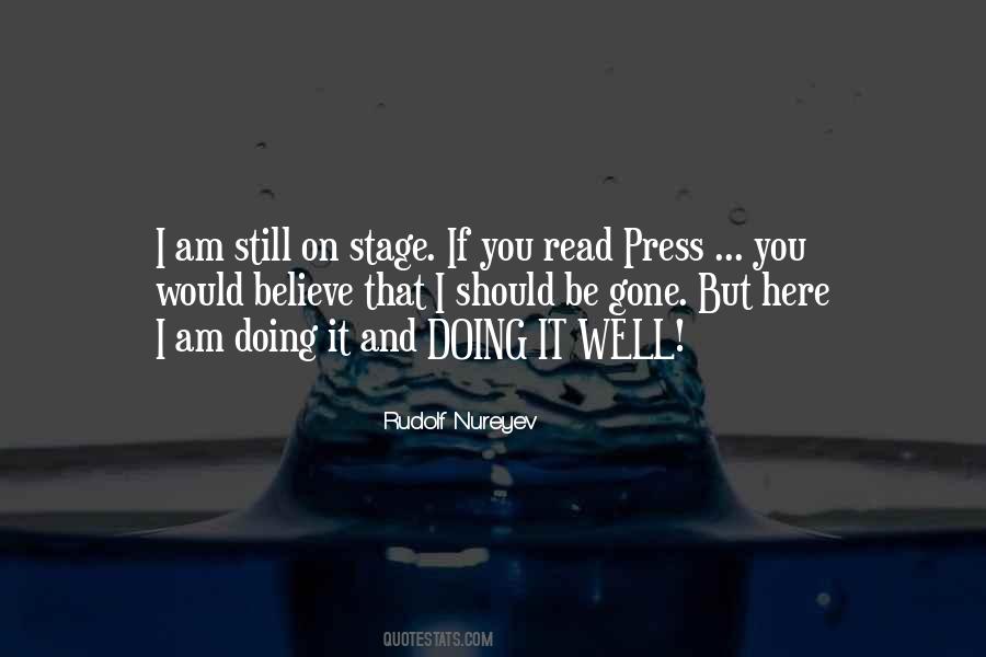 Ballet Stage Quotes #277462