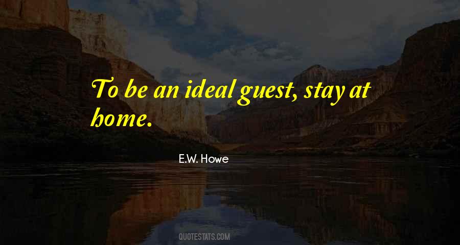 Ideal Home Quotes #1012831