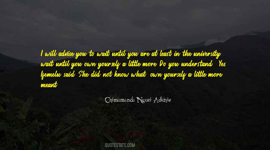 You Own Yourself Quotes #1321758