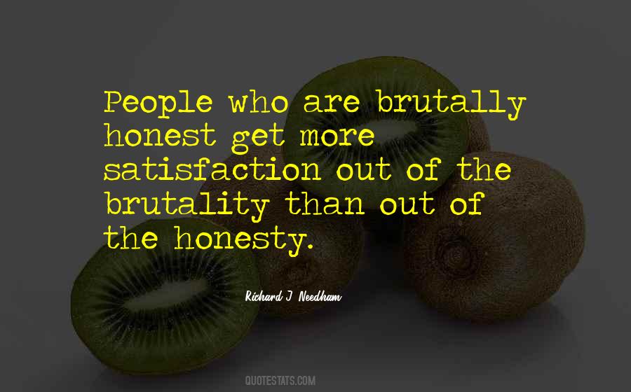 Honesty Lies Quotes #62072