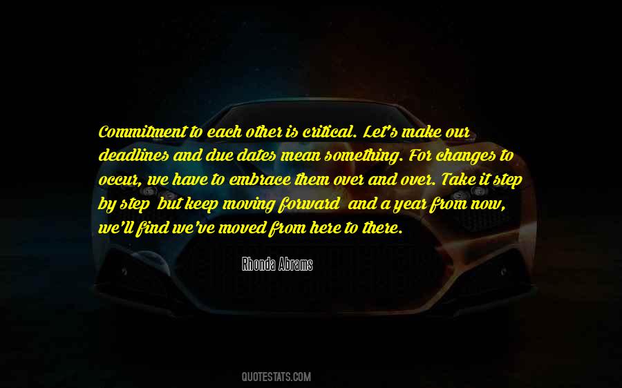 Quotes About Here To There #302669