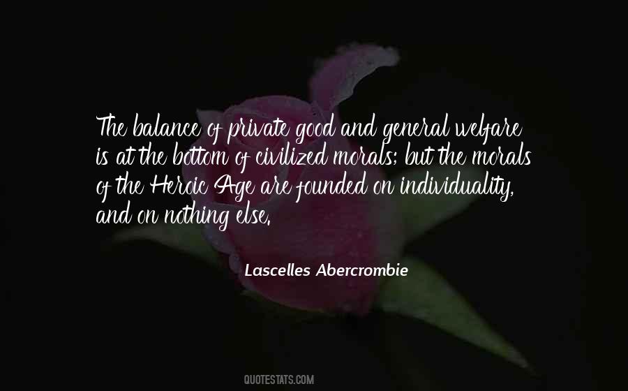 Quotes About Good Morals #1039648