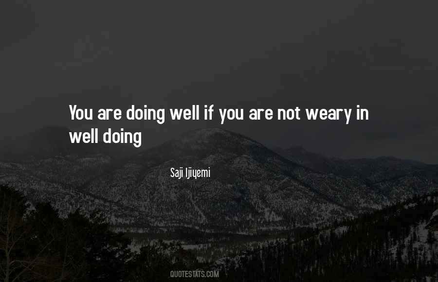 You Are Not Well Quotes #1303633