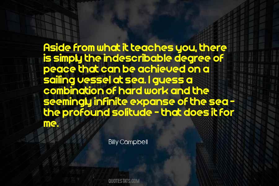 Peace Solitude Quotes #1446593