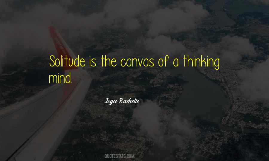 Peace Solitude Quotes #1810861