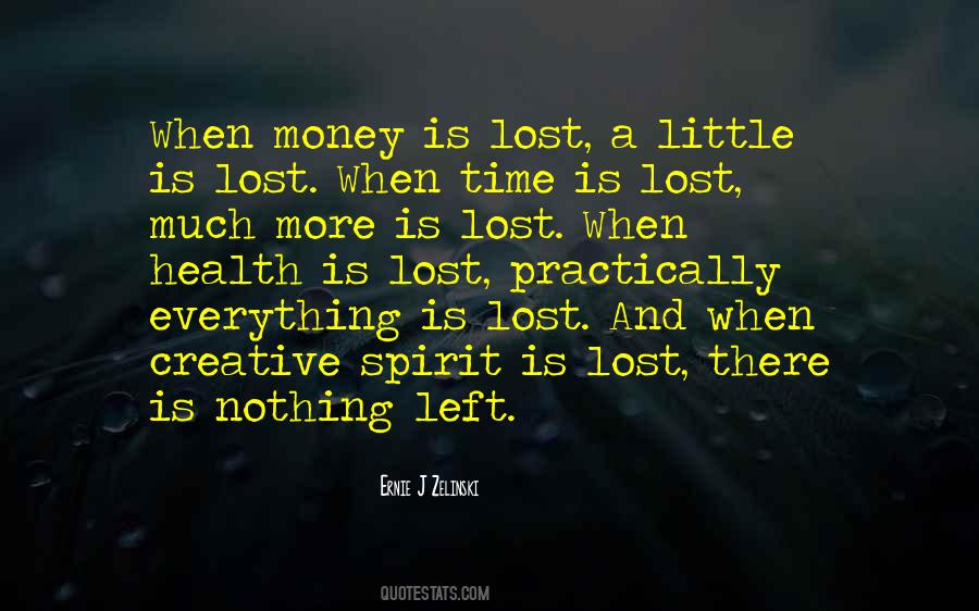 Is Lost Quotes #1277003
