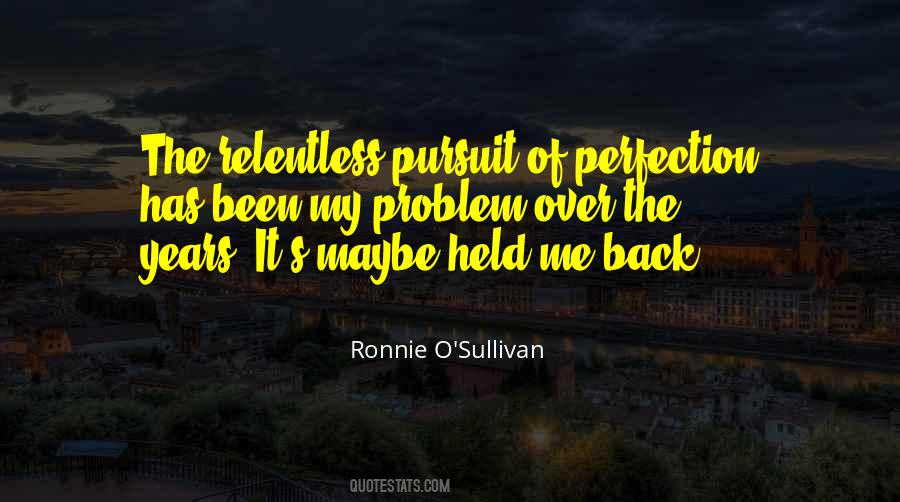 Perfection Over Quotes #1069129