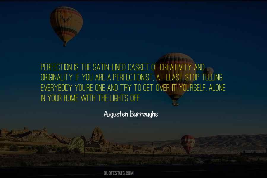 Perfection Over Quotes #1443723