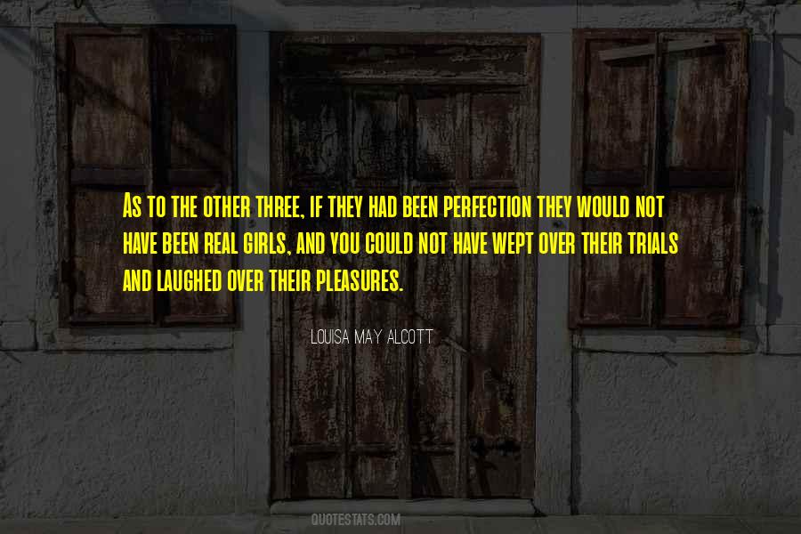Perfection Over Quotes #1637545