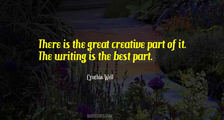 Best Creative Writing Quotes #989975