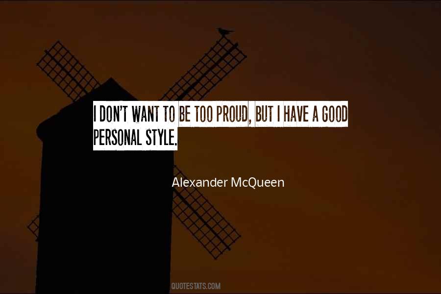 Style Is Very Personal Quotes #483599