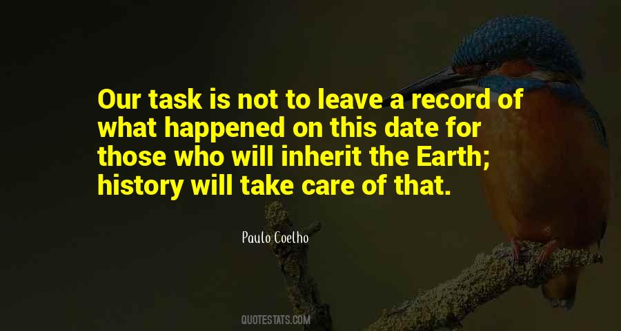 Take Care Of The Earth Quotes #1624130