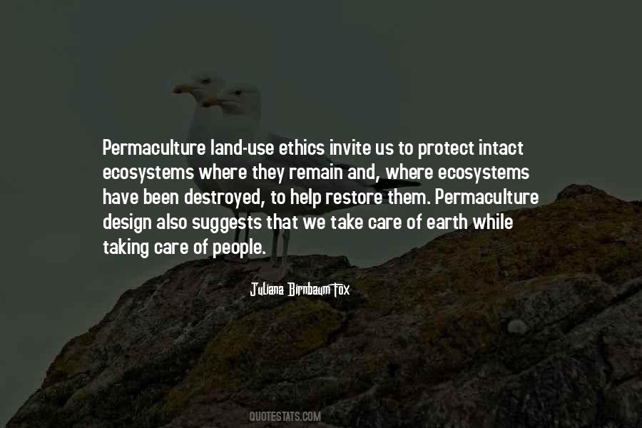 Take Care Of The Earth Quotes #1783433