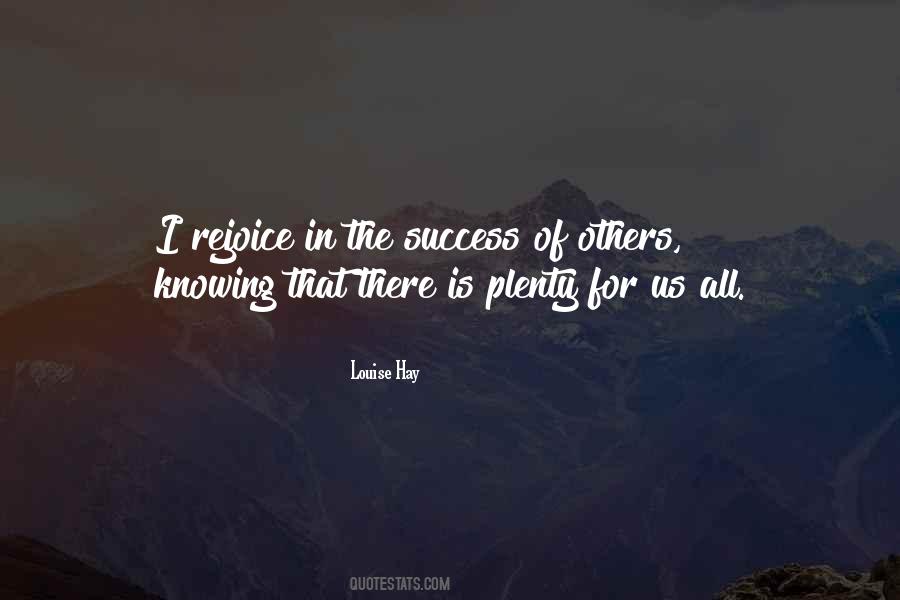 The Success Of Others Quotes #301359
